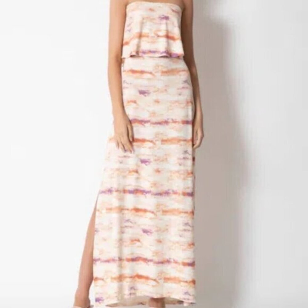 NWT Tart Collections Aeryn Nuage Rose Women's Maxi Dress 2 Size M/L